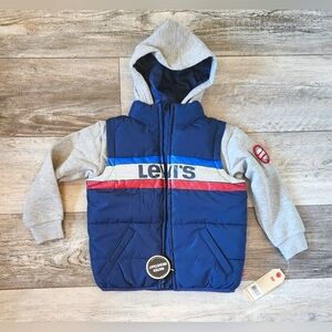 Levi's Toddler Boys 2fer Puffer Jacket